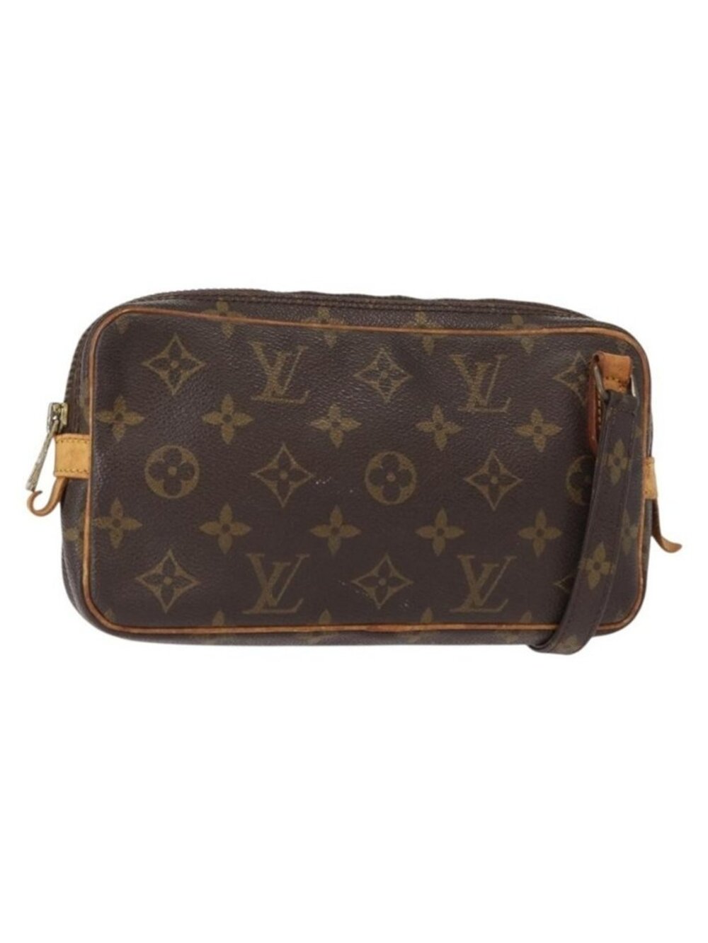 Authentic LOUIS VUITTON Monogram Marly Bandouliere Shoulder Bag M51828 LV